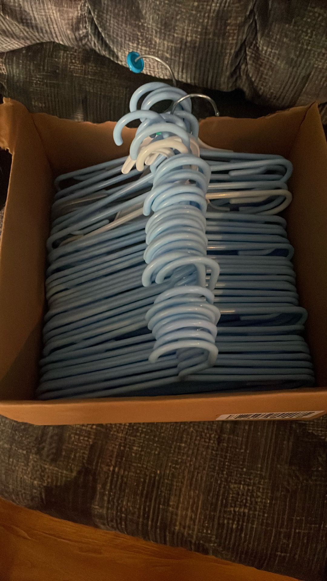 FREE 40 Plastic Hangars Kids Size