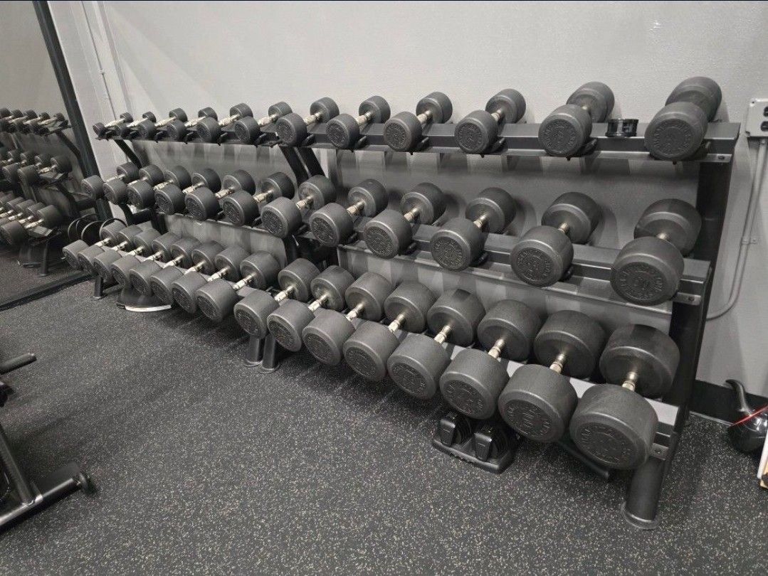 Urethane Dumbbells H...
3
Urethane Dumbbells Hampton 5lbs - 100lbs With Tier 3 Hampton Storage Racks