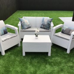 Set de sillones con mesita