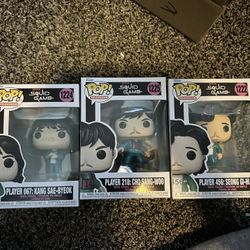 Squid Game Funko Pops
