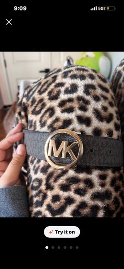 Xs Michael Kors Black & Brown Belt