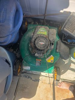 Weed Eater Push Lawn Mower