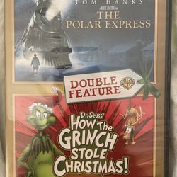THE POLAR EXPRESS / HOW THE GRINCH STOLE CHRISTMAS! DOUBLE FEATURE (DVD) NEW