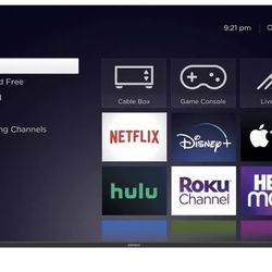 element 65" 4K UHD Frameless Roku TV  (like New)