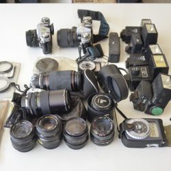 Vintage Canon Equipment 