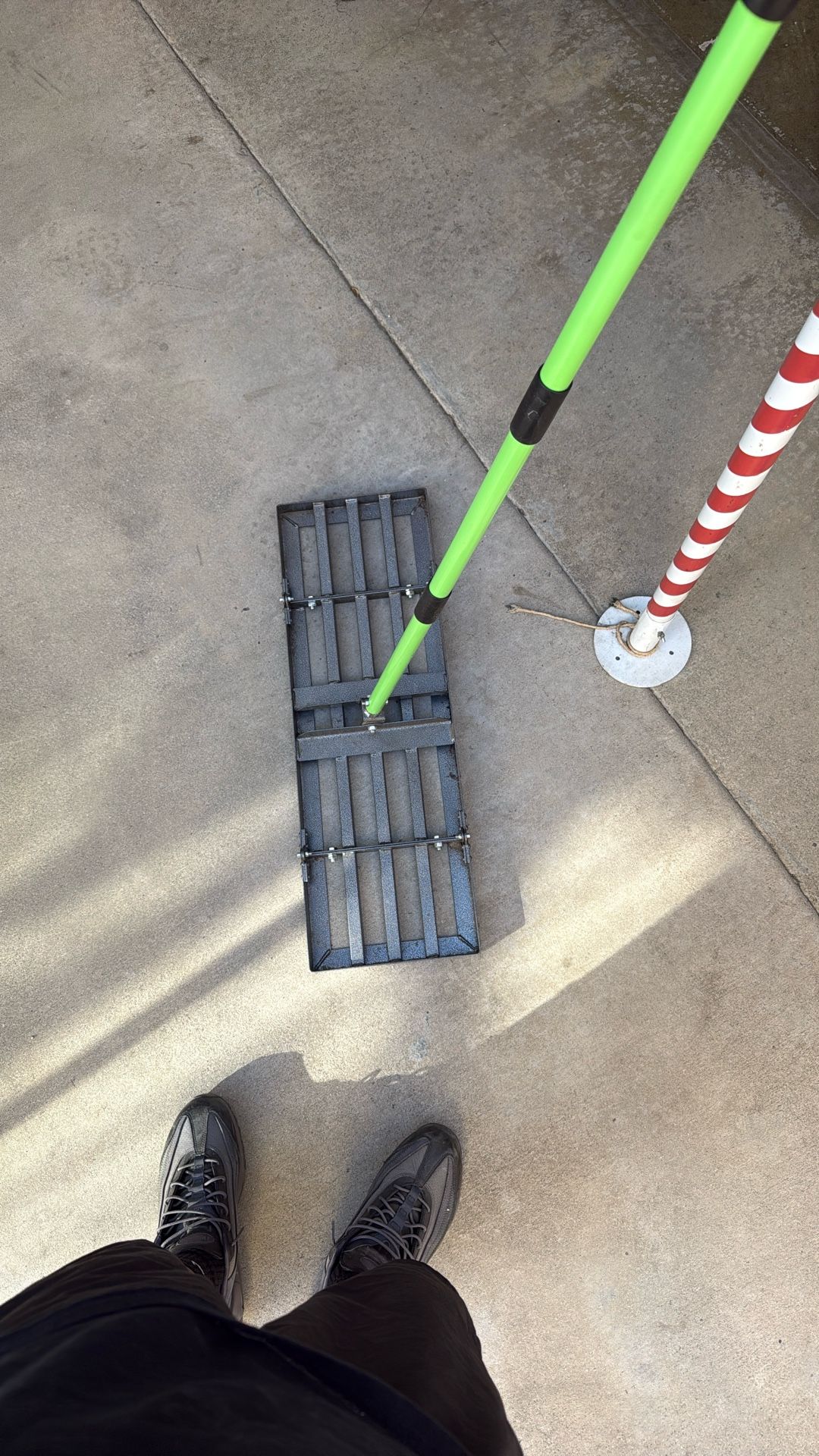 Landscape leveling Rake