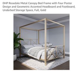 Queen Canopy bed