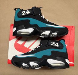 Nike Air Griffey Max 1 Retro Black Freshwater 2021 Mens size 11 Shoes Rare!