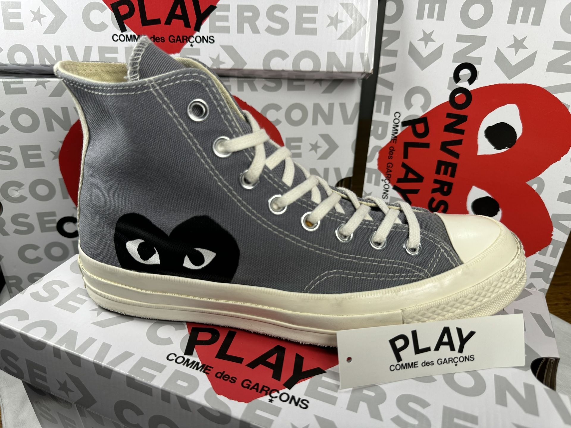 Converse x Comme des Garçons PLAY Chuck 70 High 