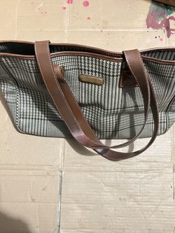 RARE Vintage Plaid Polo Ralph Lauren Tote