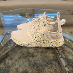 Size 2.5 Little Kid Adidas sneakers for girls