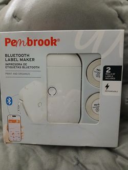 Bluetooth label maker