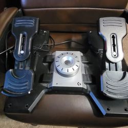 Flight Simulator Logitech Flight Rudder Pedals