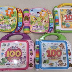 LeapFrog & VTech Toddler Learning Books($7 Each)
