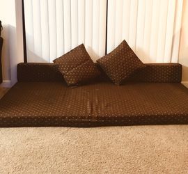 Divan Set - Mattress Bed - With Cushion 