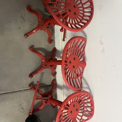Red Bar Stools