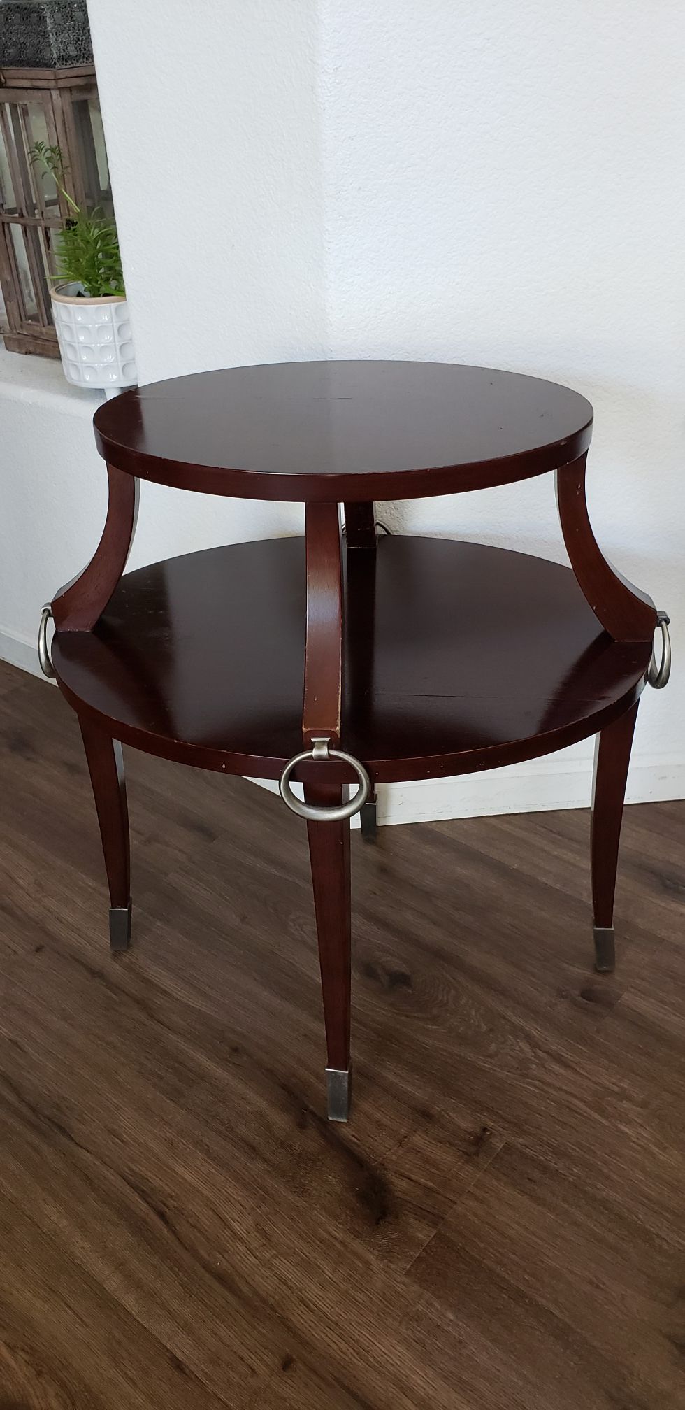 Bombay end table