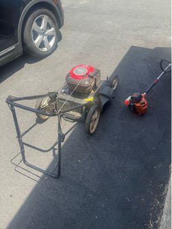 Craftsman mower and echo gt trimmer