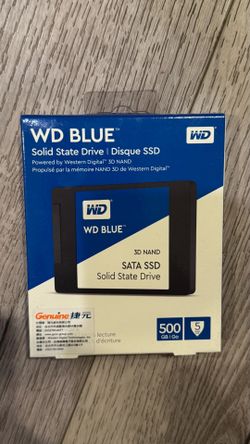 Western Digital 500GB WD Blue 3D NAND Internal PC SSD - SATA III 6 Gb/s