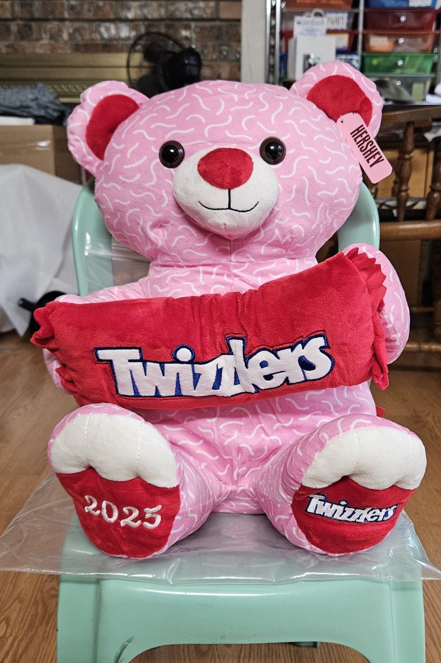 NEW Twizzlers Stuffed Bear.
