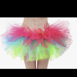 New- Women's Classic Layers Fluffy Costume Tulle Bubble Skirt