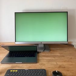 HP 27” 4K monitor