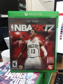 NBA 2K17 Basketball Microsoft XBOX One Video Game