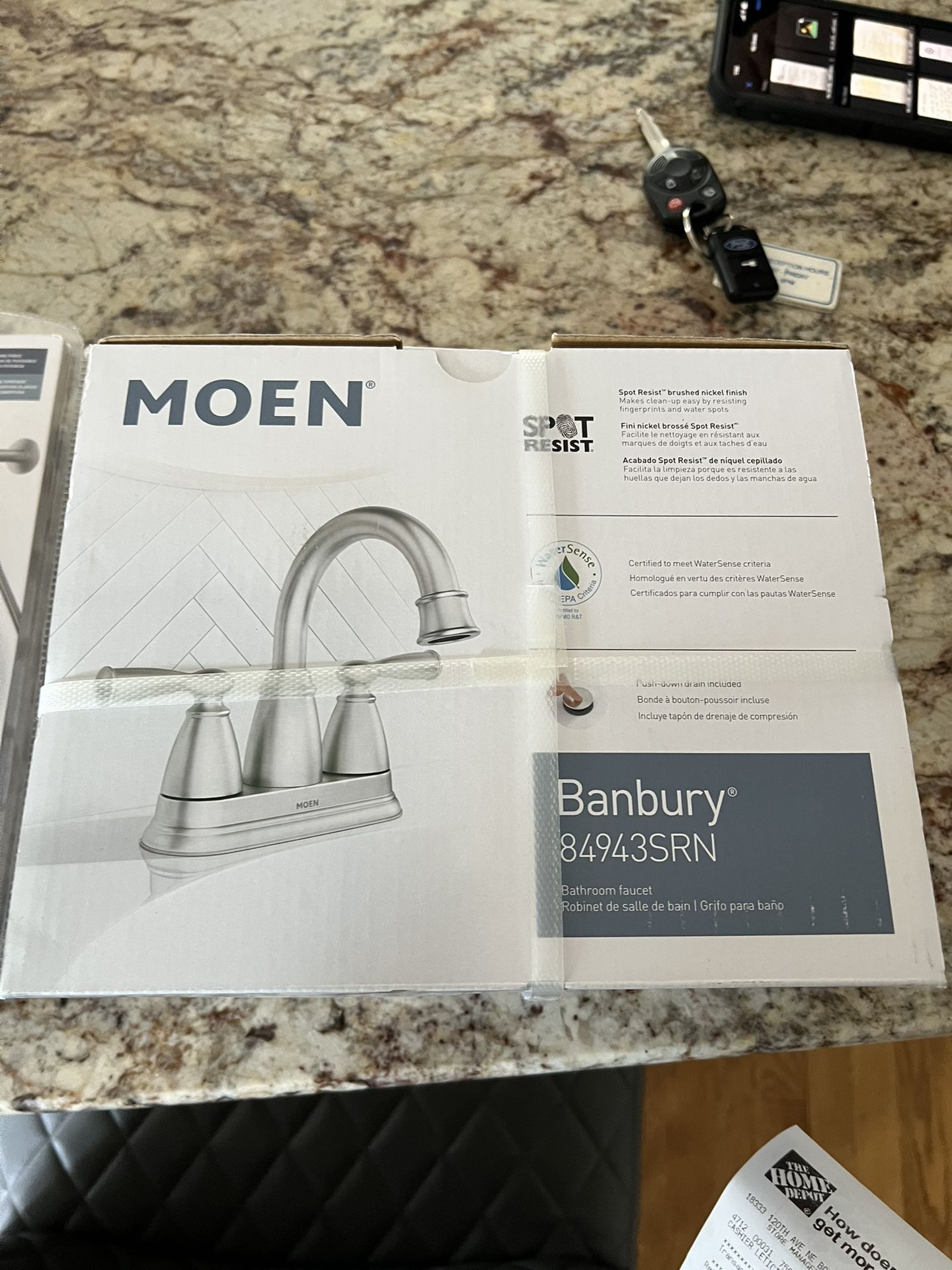 MOEN Banbury Faucet Chrome