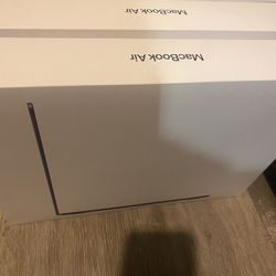 Brand new 13” MacBook Air M3 16GB 256GB
