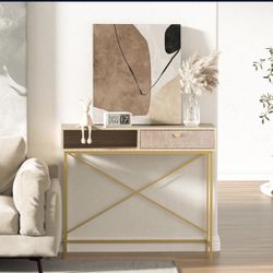 Console Table with Drawers