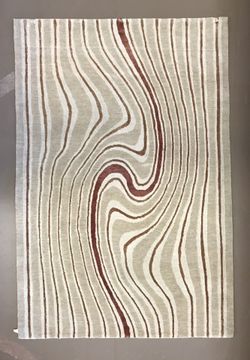 AREA RUG CUSTOM DESIGNED 3x5 100% wool Tibetan NEW AREA RUG TIBETAN INTERIOR DESIGNER QUALITY 100% WOOL SIZE: 3x5 CUSTOM DESIGNED ONE OF A KIND AREA R