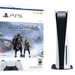 Sony PS5 Blu-Ray Edition Console God of War Ragnarök Bundle - White