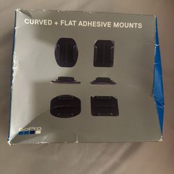 Curved + Flat Adhesive Mounts 