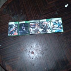 5 xbox-360 Games