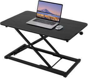 Standing Desk Converter with Keyboard Tray, 23.6 Inch, Black