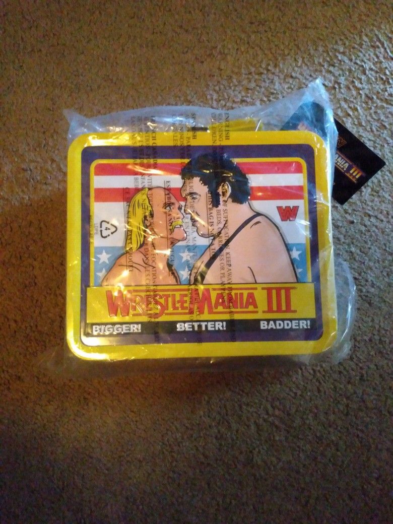 Funko WWE Hulk Hogan Andre The Giant Metal Lunchbox
