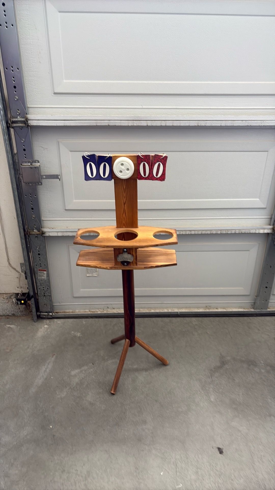 Corn hole score board