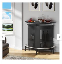 All new 18.89”Dx43.3Wx41.3”H bar unit 3 tiers  liquor bar table