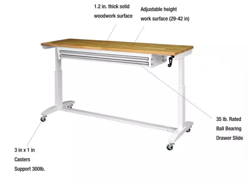 72” Husky Work Bench
