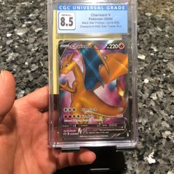 Charizard V Promo CGC 8.5 Champions Path