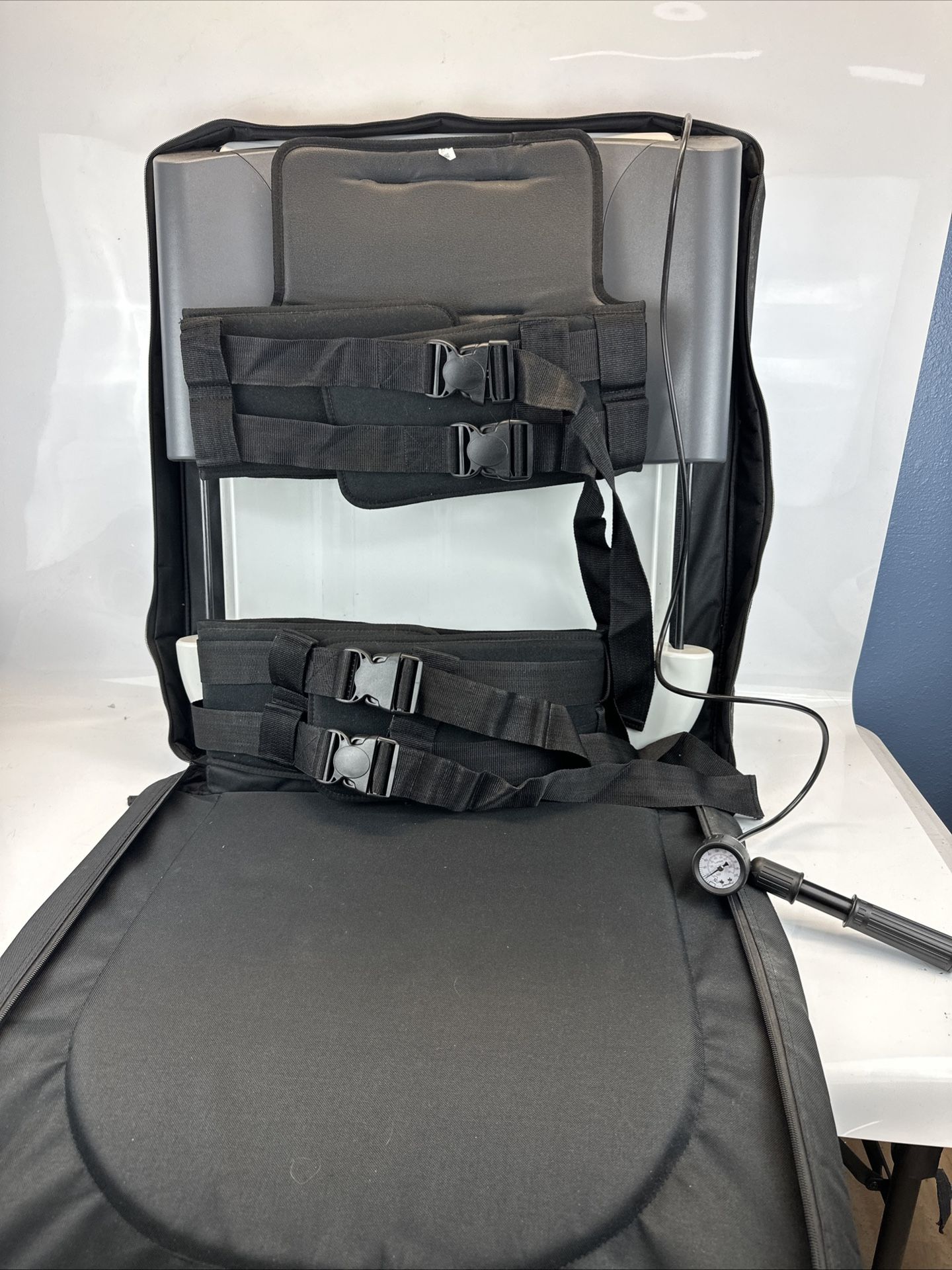 Saunders Hometrac Lumbar Traction Spinal Decompression Device With Travel Case