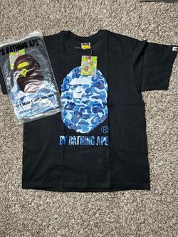 black bape tee