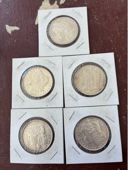Morgan silver dollars