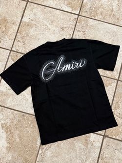 AMIRI black graphic tee