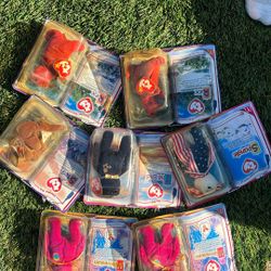 7 Beanie Babies For $20