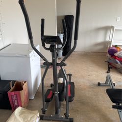 Elliptical & Rowing Machine Combo