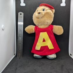 Vintage 1987 Alvin and the Chipmunks ALVIN 8” Stuffed Plush Toy