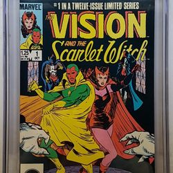 Vision and the Scarlet Witch #1 CGC 9.8 1985 NEW 6008
