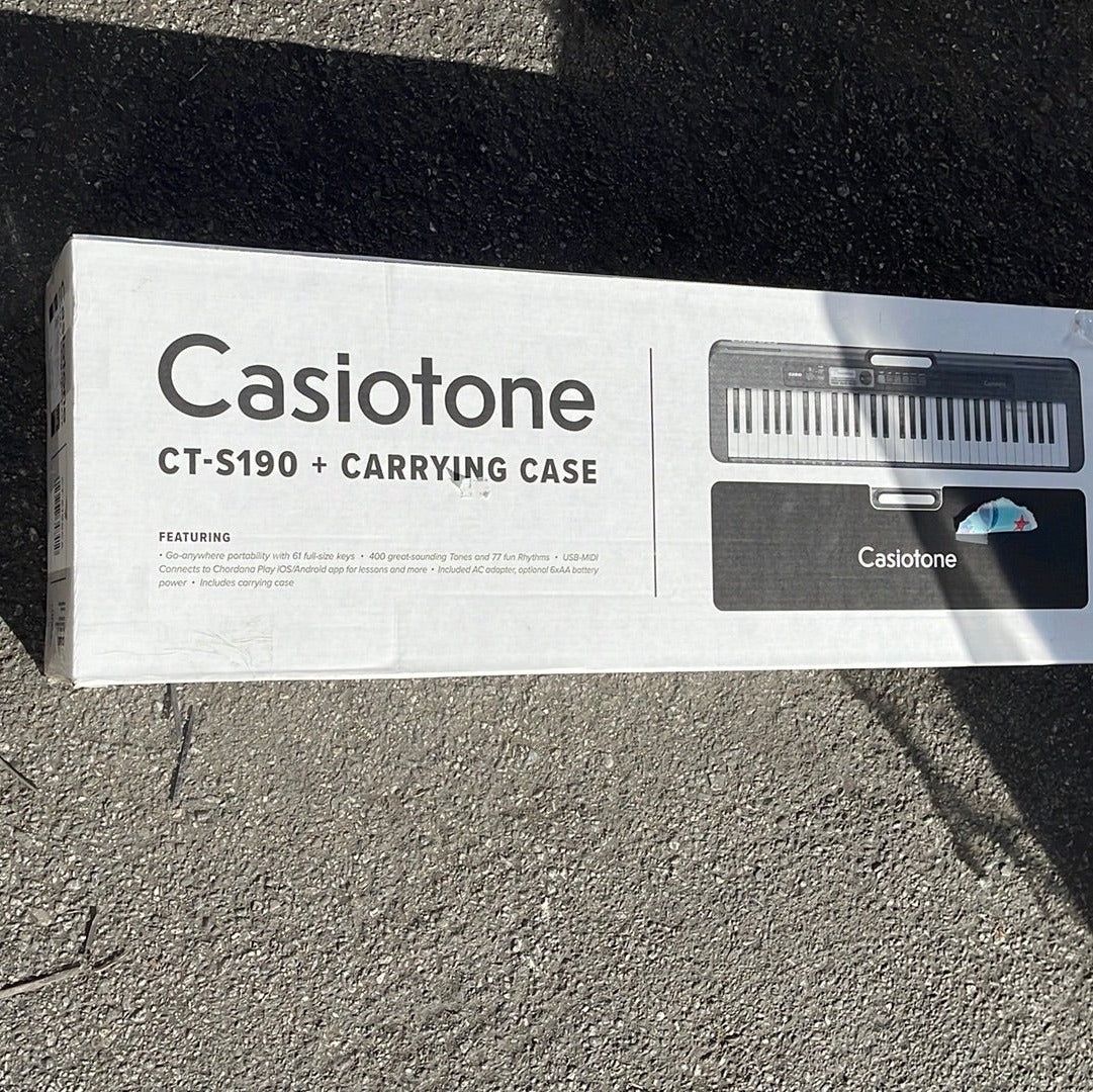 Casio Casiotone CT S190+ carrying case