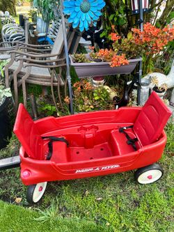 Vagón doble radio flyer